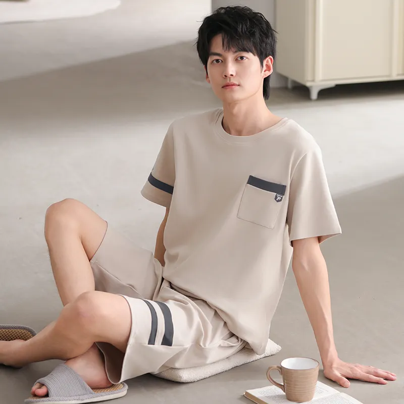 Good fortune Men Pajama Sets-6