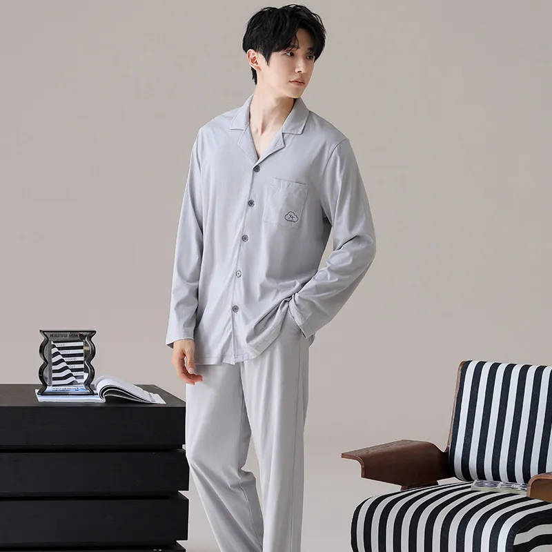 Good Fortune Pajama Set Men's Image Color-6