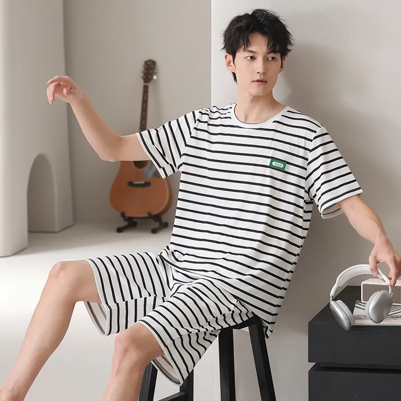 Good fortune Men Pajama Sets-7