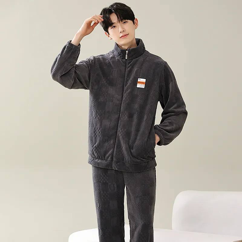 Good Fortune Pajama Set Men's Image Color-6