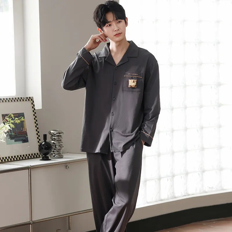 Good Fortune Pajama Set Men's Image Color-6