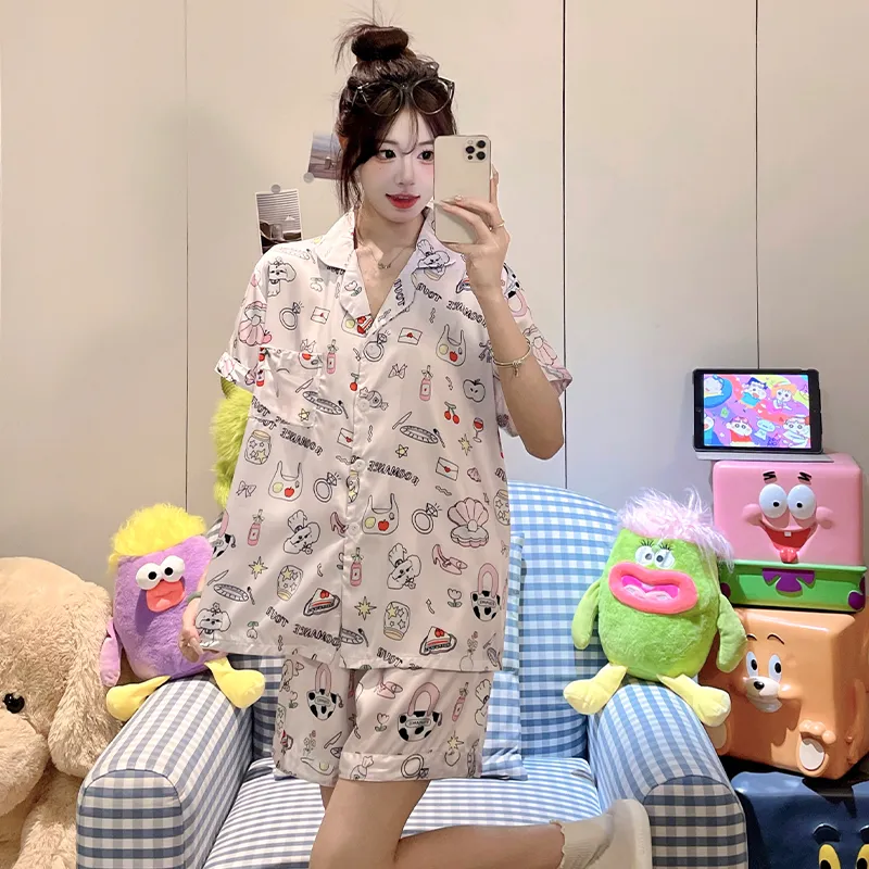 Good Fortune Pajama Set Women's-5