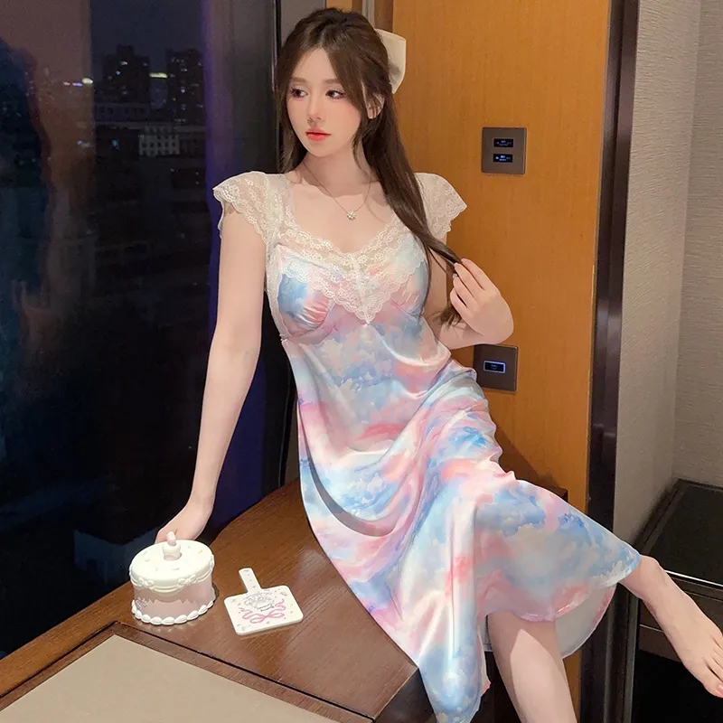 Good fortune Women's Nightgowns-1