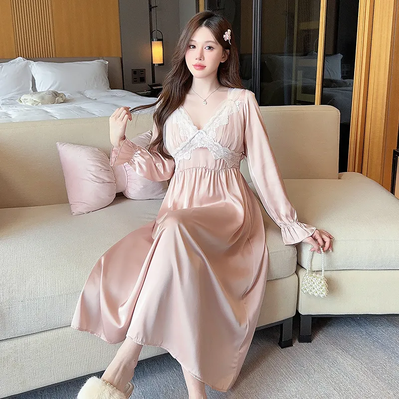 Good fortune Women's Nightgowns-1