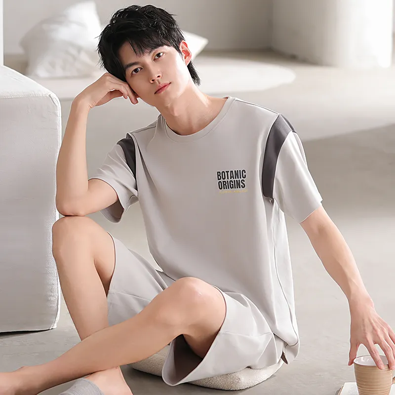 Good Fortune Pajama Set Men's Image Color-5