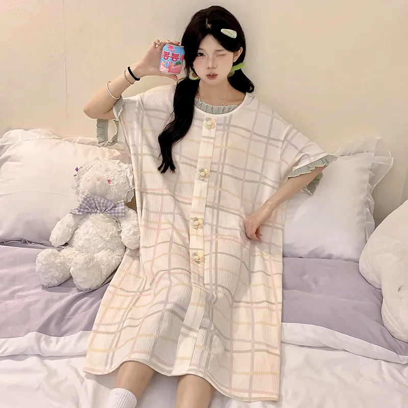 Good fortune Women's Nightgowns-2