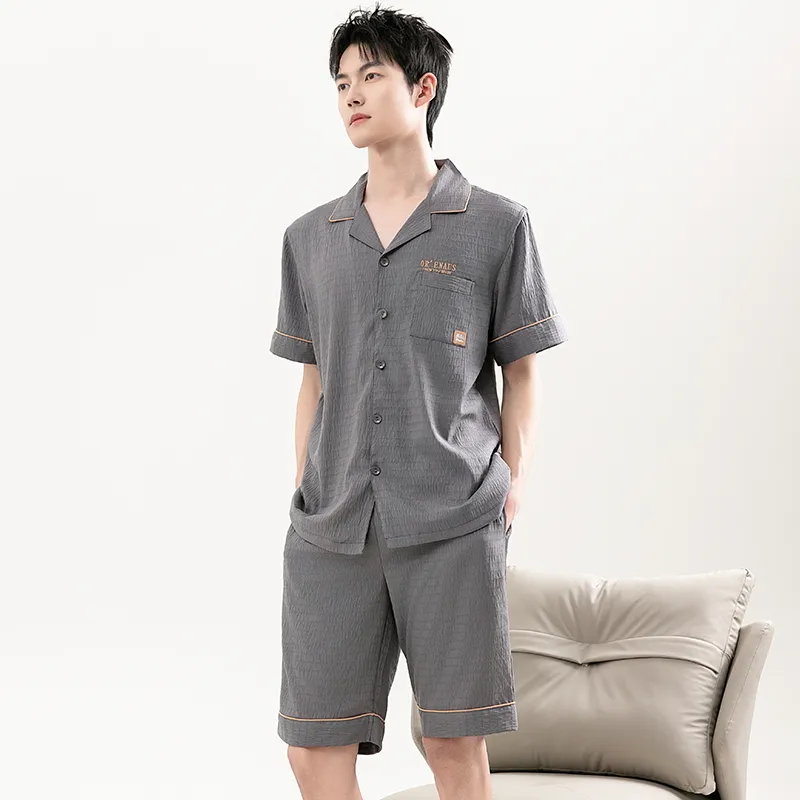 Good fortune Men Pajama Sets-1