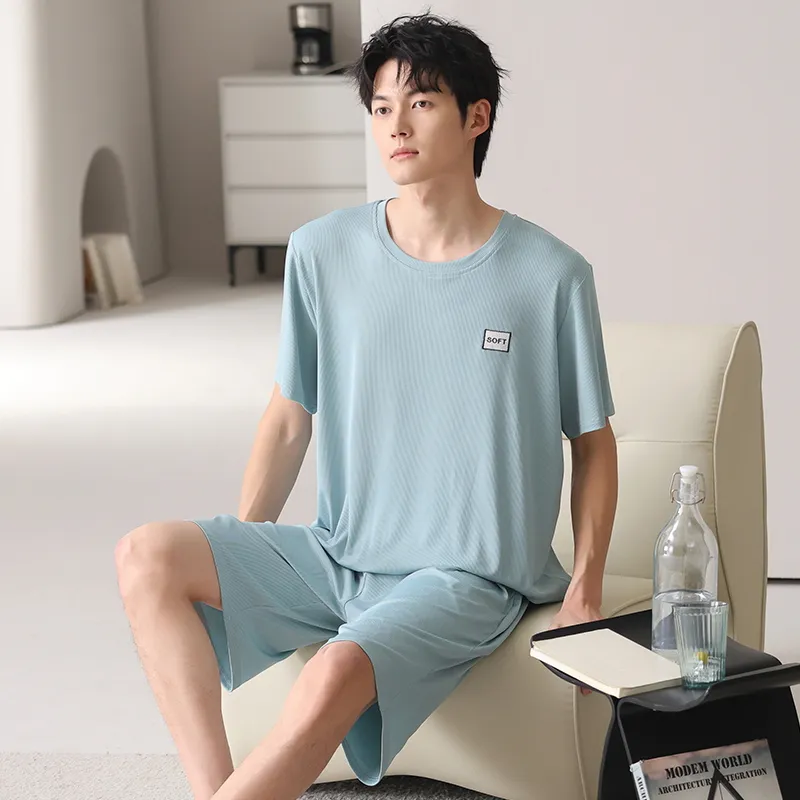 Good fortune Men Pajama Sets-5