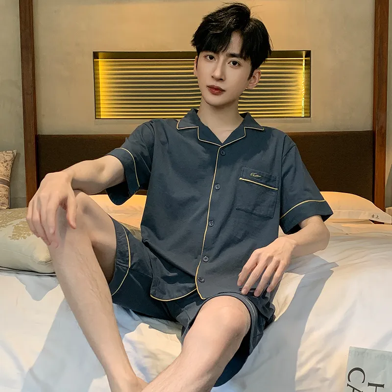 Good fortune Men Pajama Sets-4