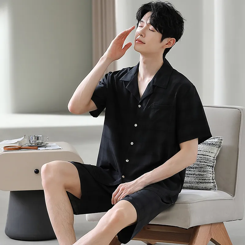 Good Fortune Pajama Set Men's Image Color-3
