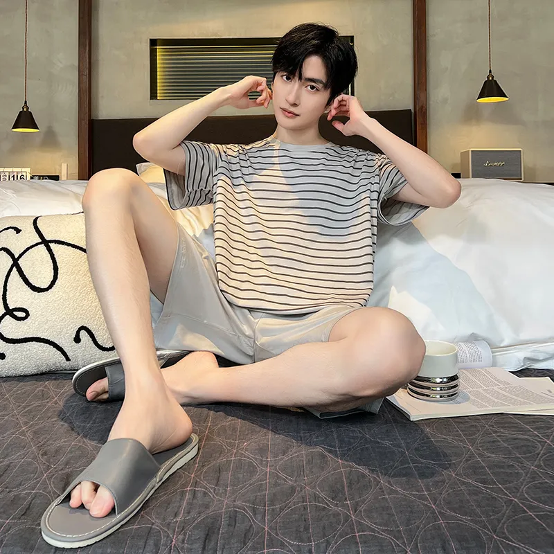Good Fortune Pajama Set Men's Image Color-2