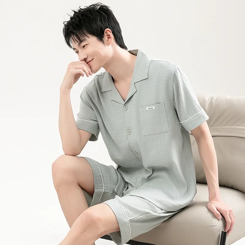 Good fortune Men Pajama Sets-3
