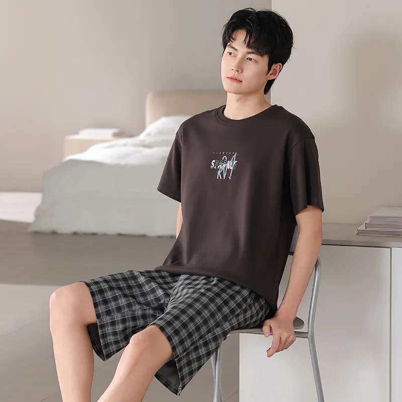 Good Fortune Pajama Set Men's Image Color-3