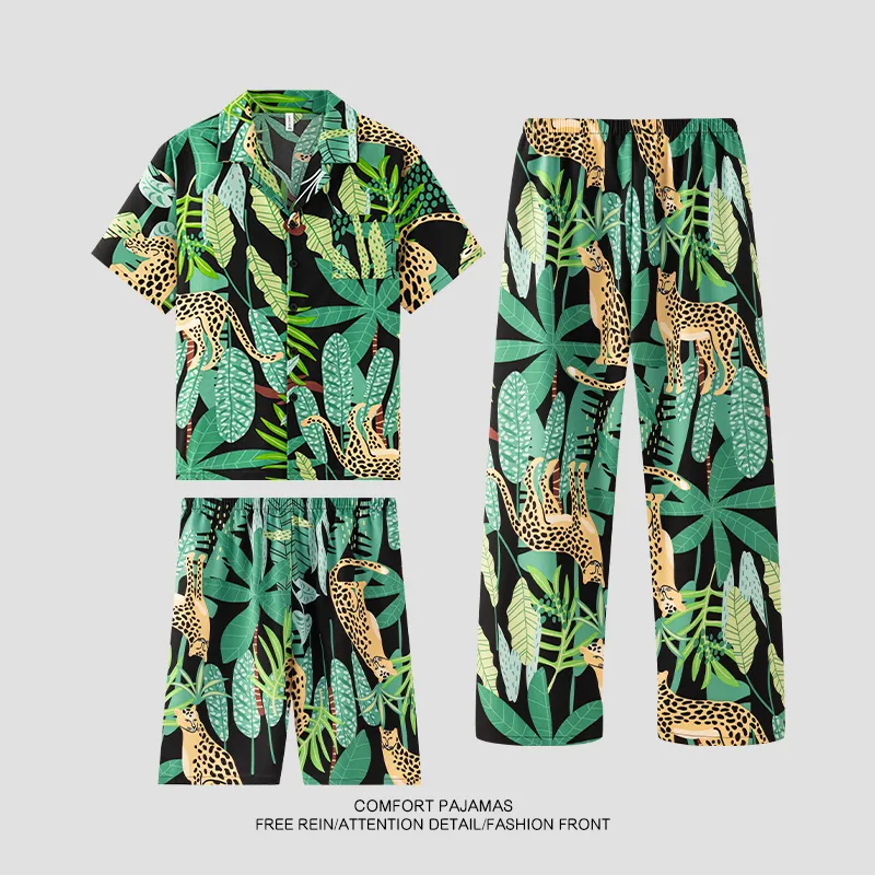 Good Fortune Pajama Set Men's 2 Piece Set-2