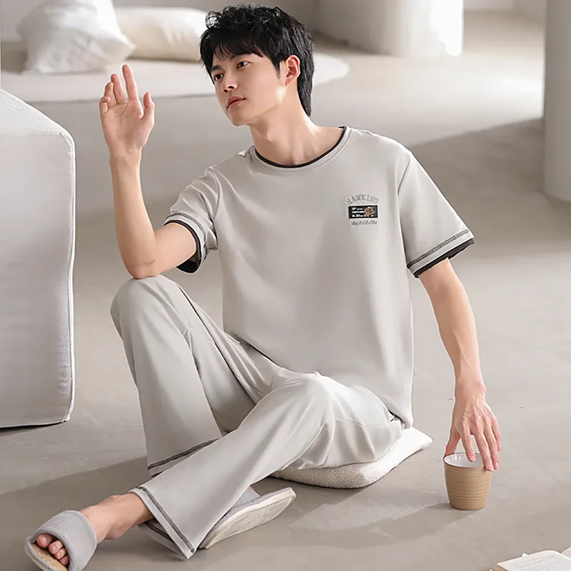 Good fortune Men Pajama Sets-5