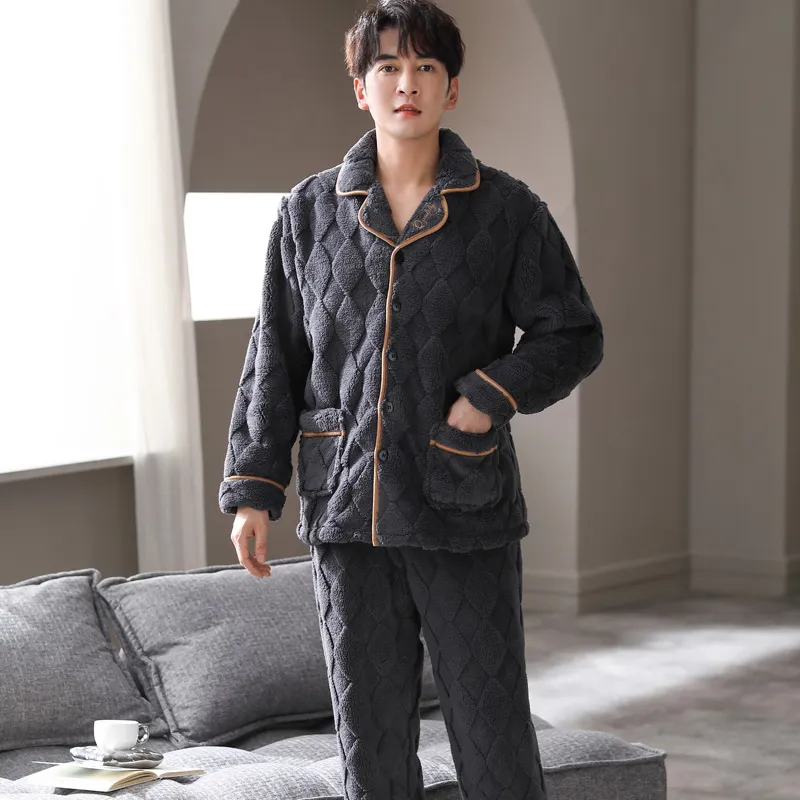 Good Fortune Pajama Set Men's Image Color-1