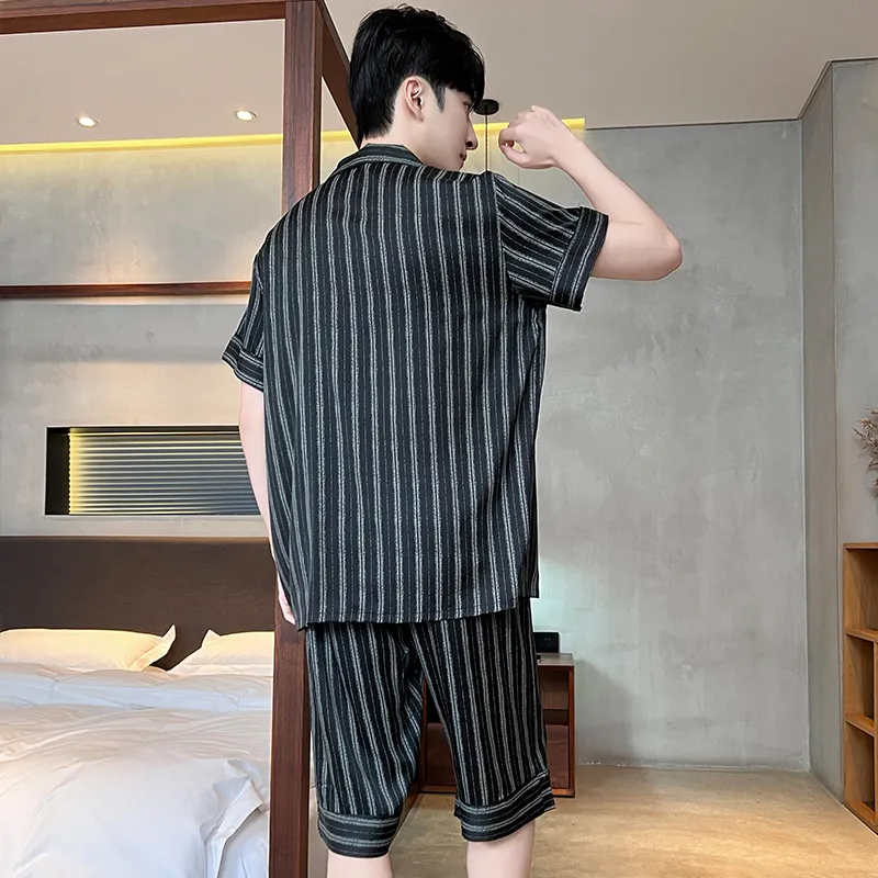 Good fortune Men Pajama Sets-2