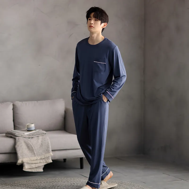 Good Fortune Pajama Set Men's Image Color-4