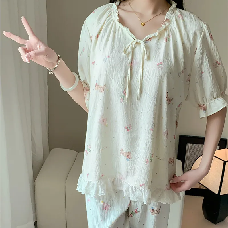 Good Fortune Pajama Set Women's-5