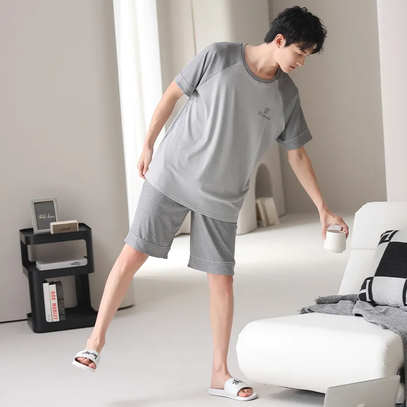 Good fortune Men Pajama Sets-3