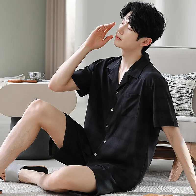 Good Fortune Pajama Set Men's Image Color-2