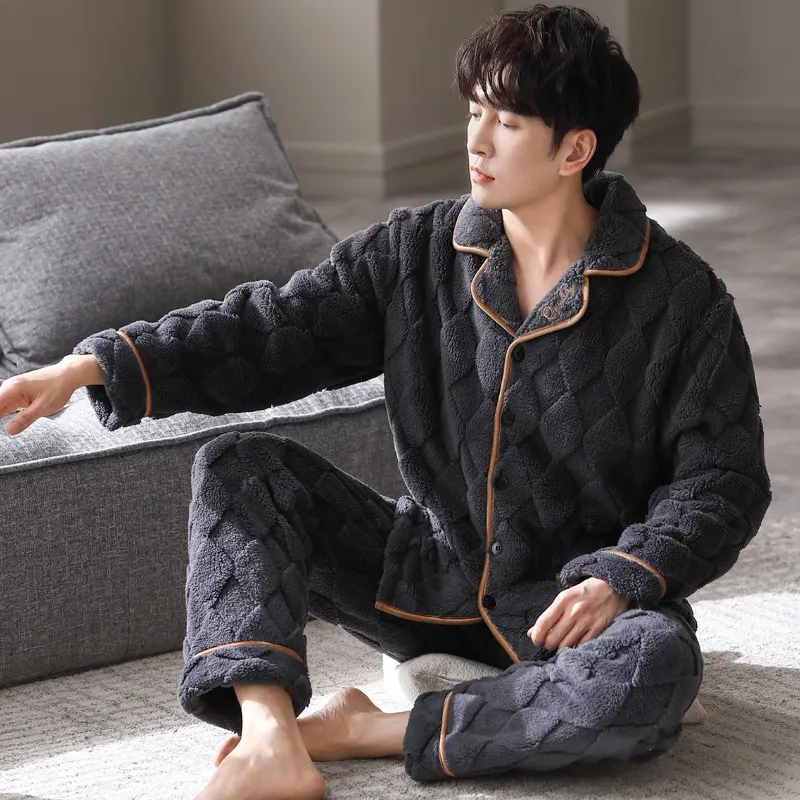 Good Fortune Pajama Set Men's Image Color-3
