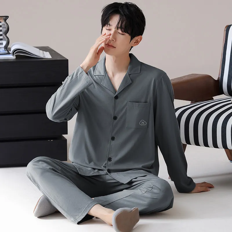 Good Fortune Pajama Set Men's Image Color-6