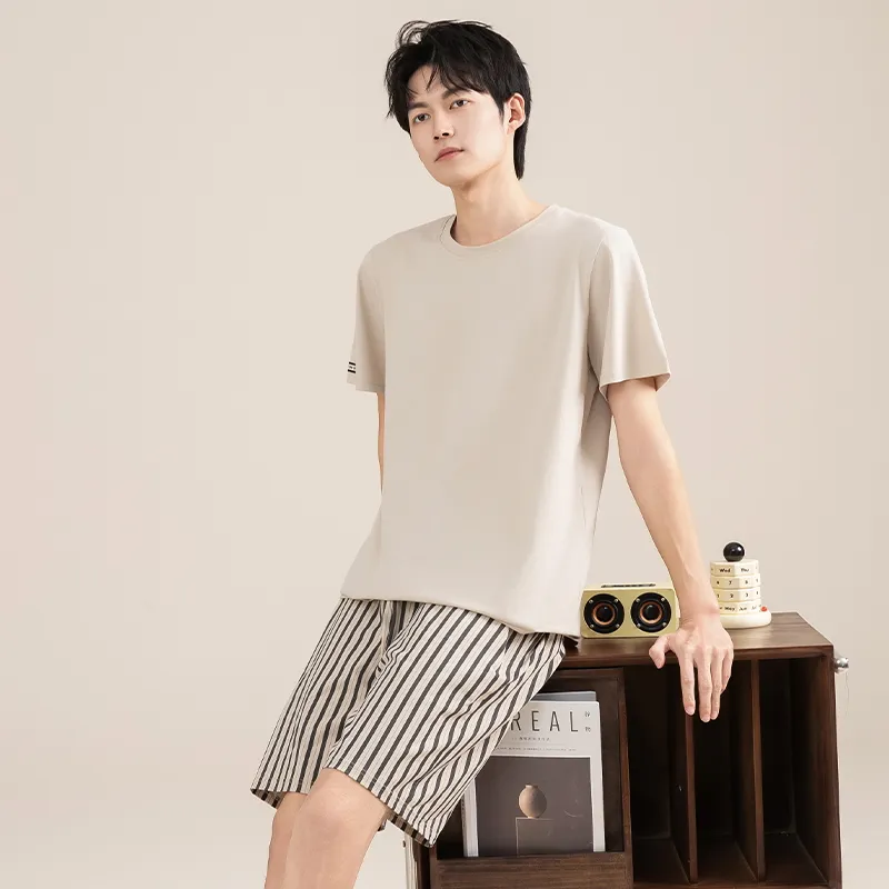 Good fortune Men Pajama Sets-6