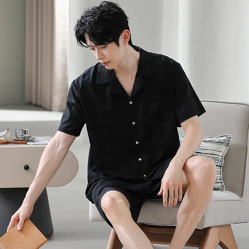 Good Fortune Pajama Set Men's Image Color-4