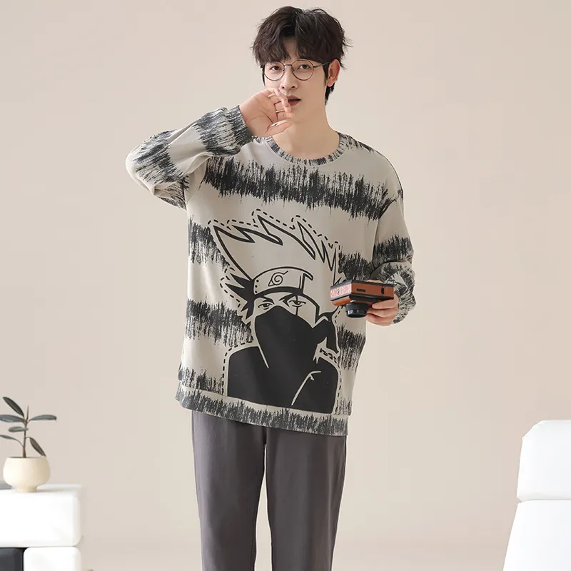 Good Fortune Pajama Set Men's Image Color-1
