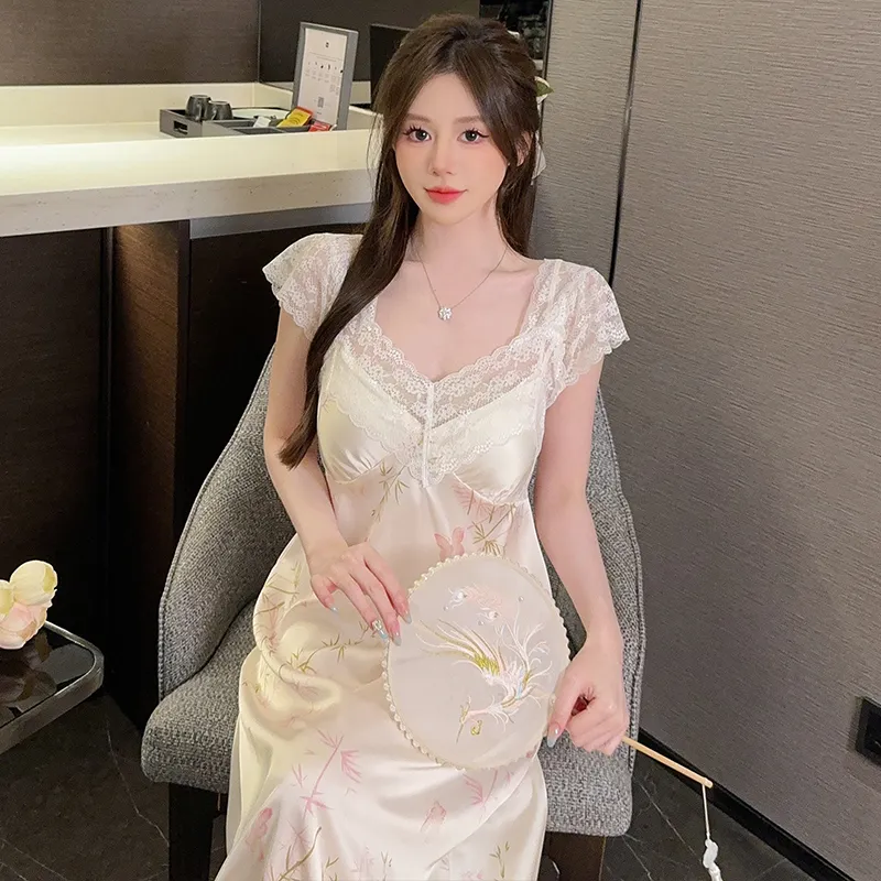 Good fortune Women's Nightgowns-2