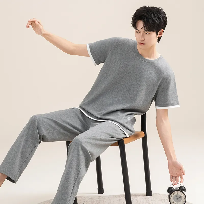 Good fortune Men Pajama Sets-6