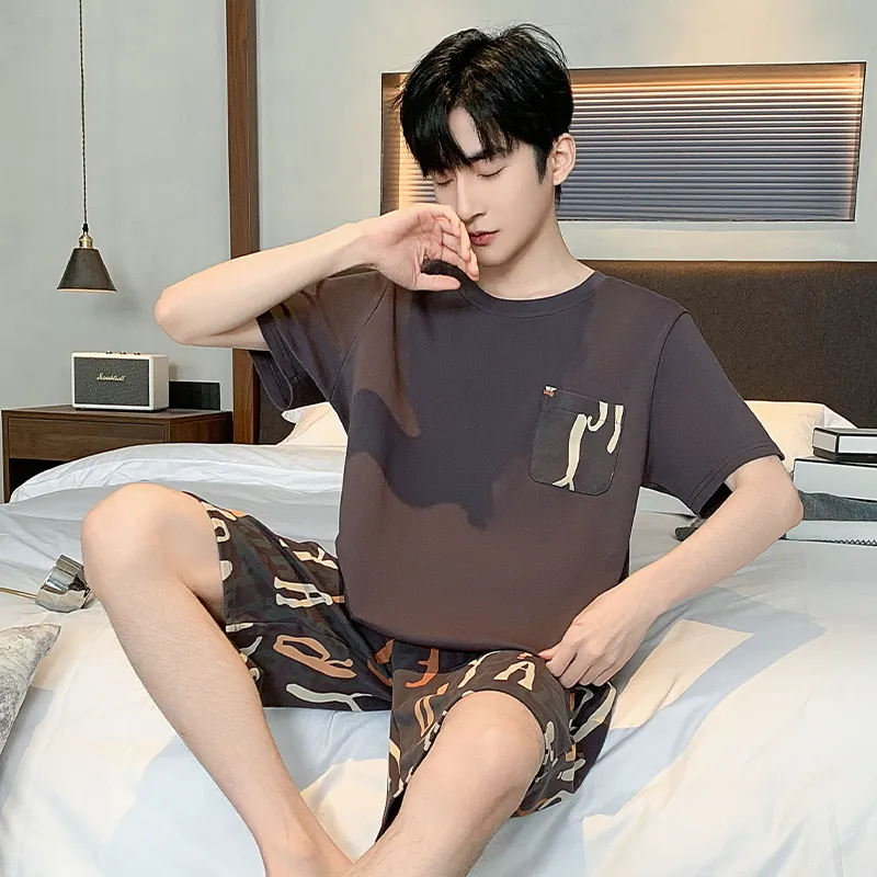 Good fortune Men Pajama Sets-2