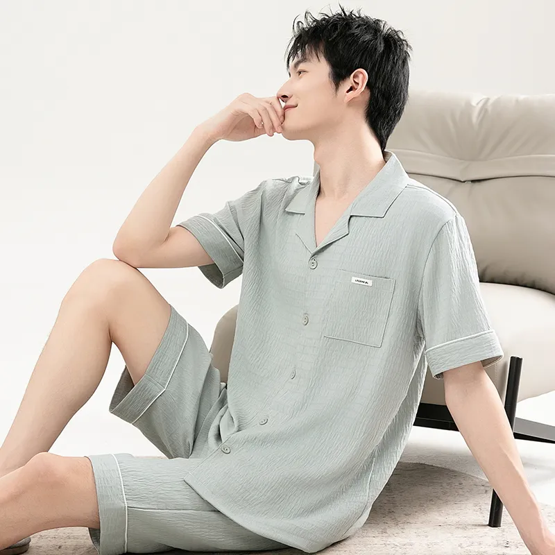 Good fortune Men Pajama Sets-5