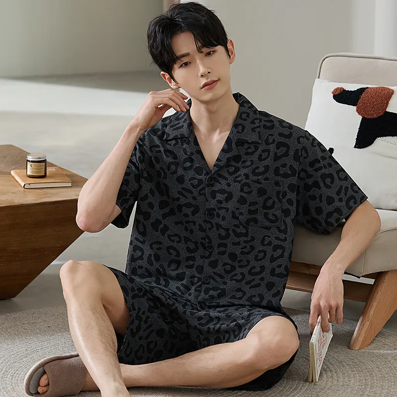 Good Fortune Pajama Set Men's Image Color-1