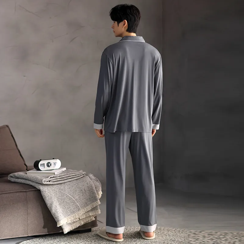 Good Fortune Pajama Set Men's Image Color-5