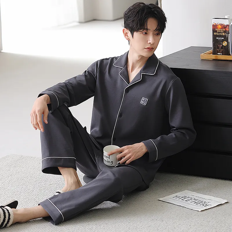 Good Fortune Pajama Set Men's Image Color-1