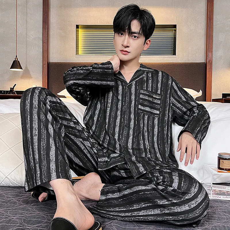 Good Fortune Pajama Set Men's Image Color-6