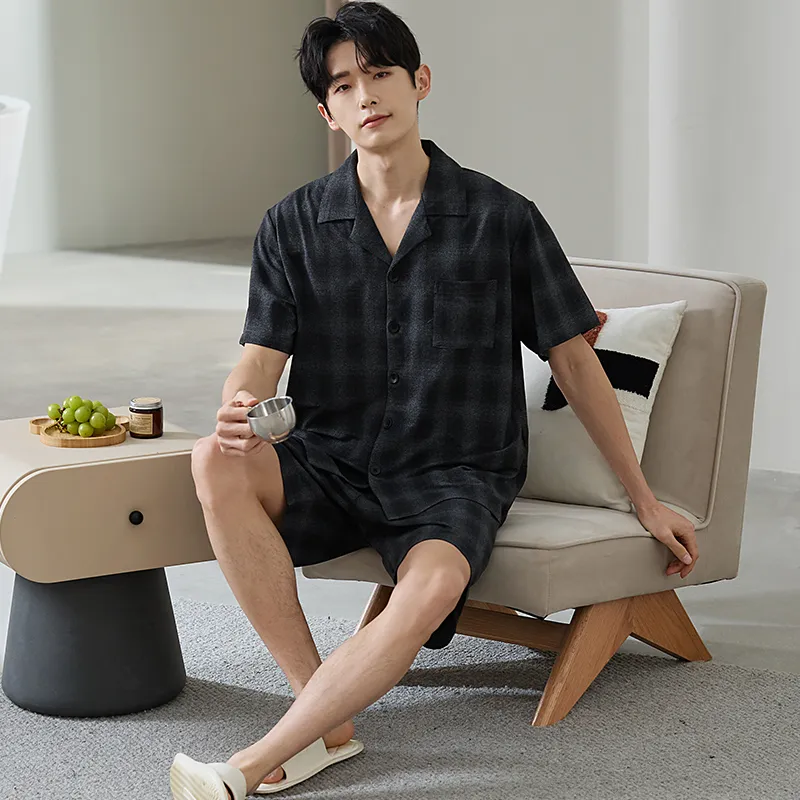 Good Fortune Pajama Set Men's Image Color-4