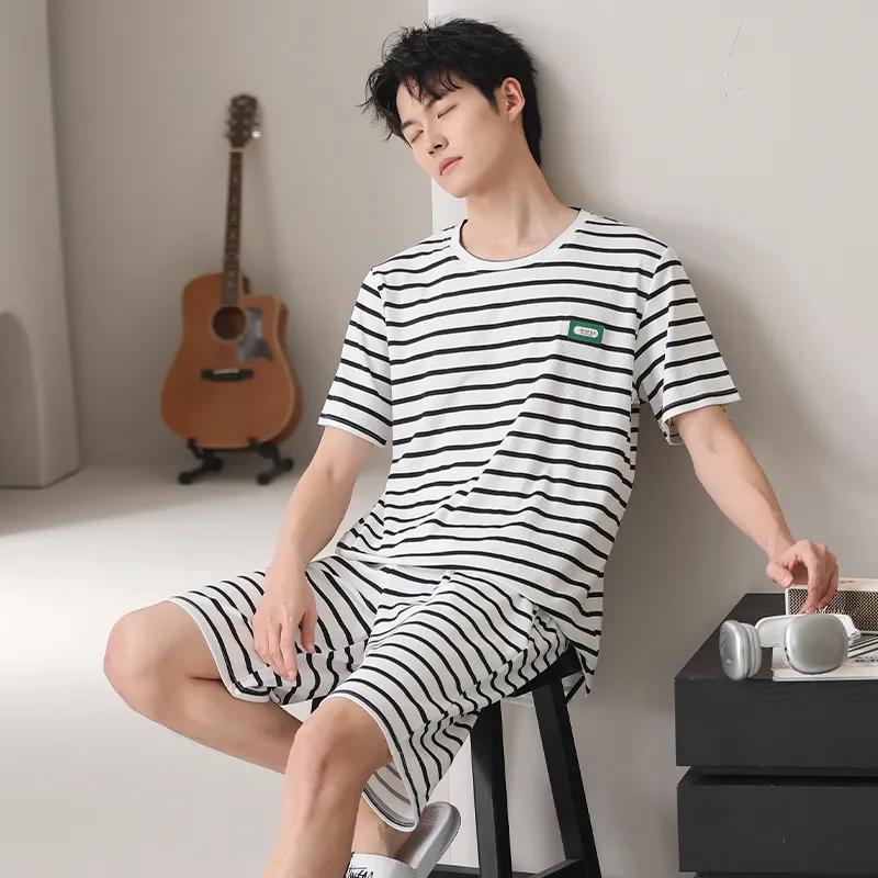 Good fortune Men Pajama Sets-5