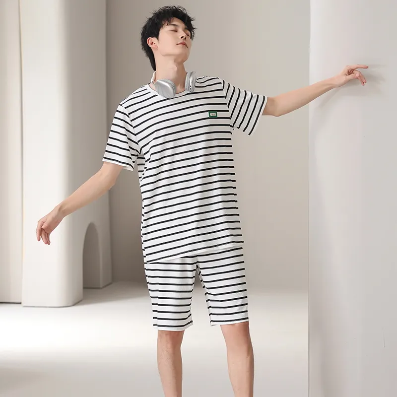 Good fortune Men Pajama Sets-2