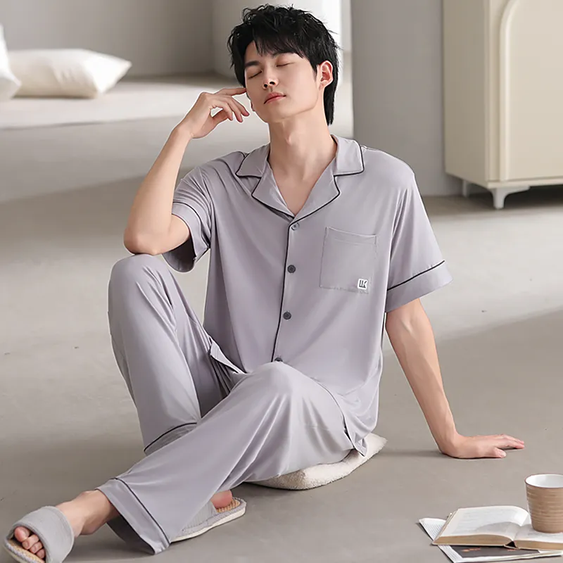 Good fortune Men Pajama Sets-1