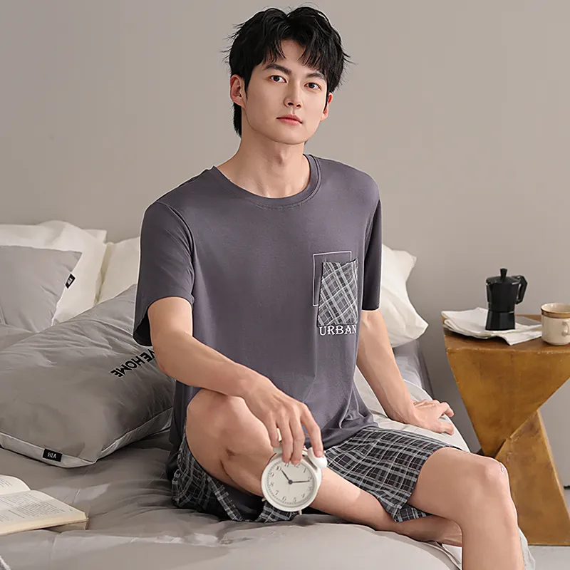 Good Fortune Pajama Set Men's Image Color-5