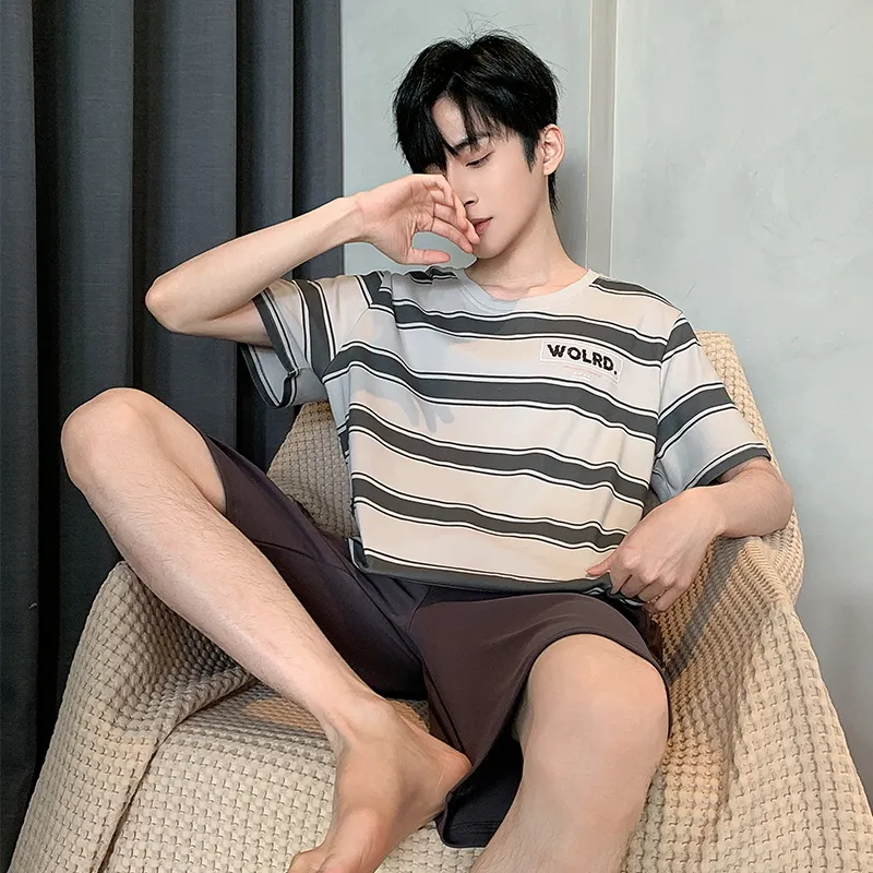 Good fortune Men Pajama Sets-7