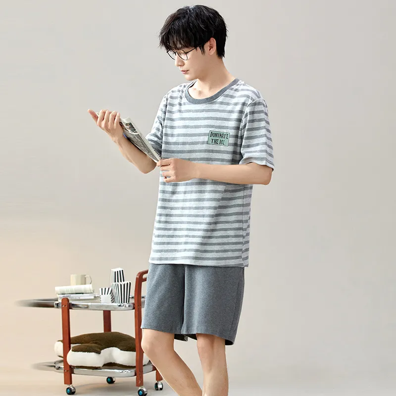 Good fortune Men Pajama Sets-1