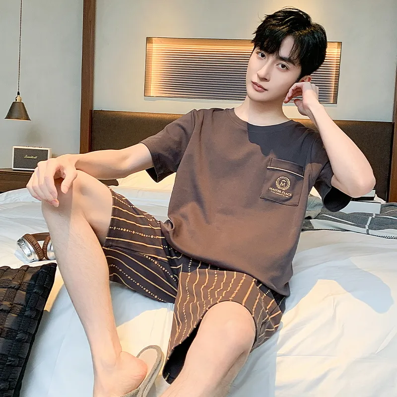 Good fortune Men Pajama Sets-4