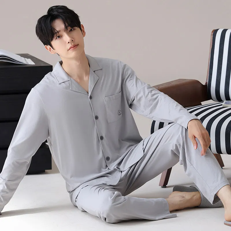 Good Fortune Pajama Set Men's Image Color-3