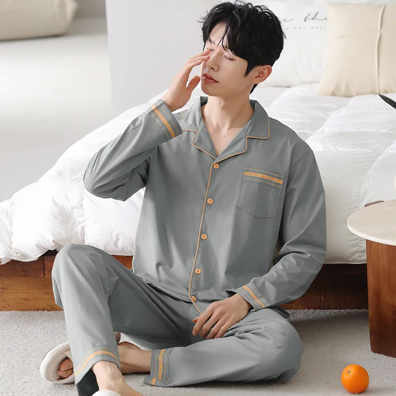 Good Fortune Pajama Set Men's Image Color-1