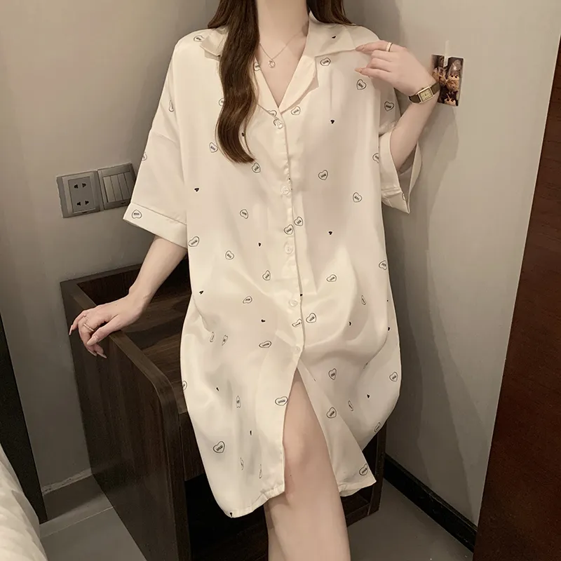 Good fortune Women's Nightgowns-5