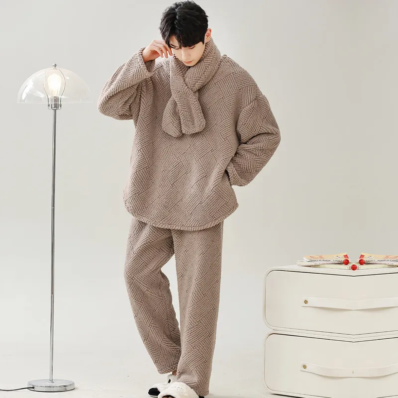 Good Fortune Pajama Set Men's Image Color-1